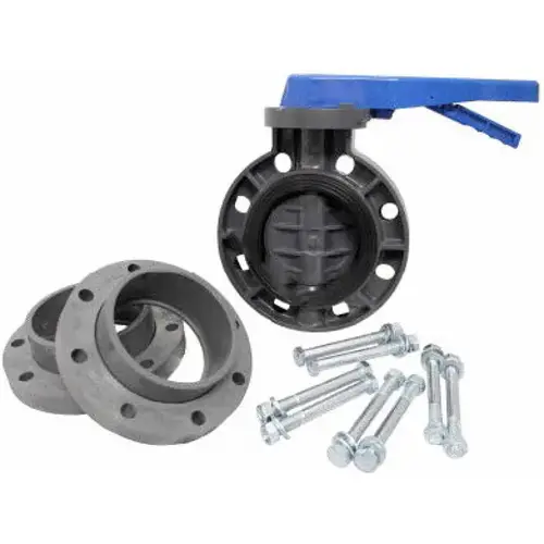 6" 711 Bfv&flange Kit W/ Galv Bolts