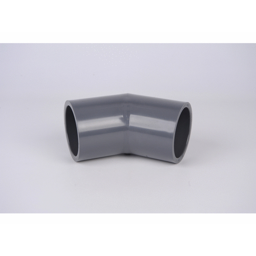 Dura Plastics Products Inc 817-025 2.5" Gray Schedule 80 Pvc Slip X Slip 45 Degree Elbow