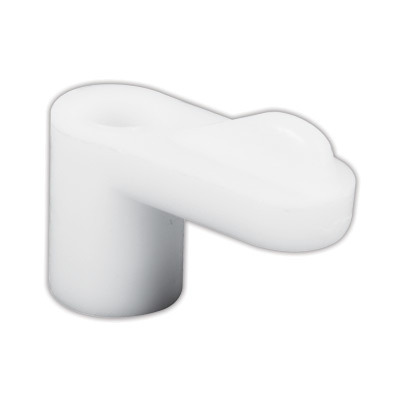 White 3/8" Plastic Window Screen Clips - Carded