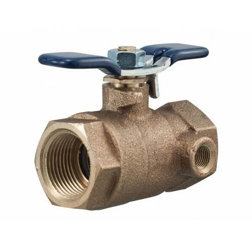 FEBCO 781053LL Lf622ft Febco .75" Brass Ball Valve Tappd Lf