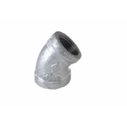 1.25" Galvanized 45 Elb Fxf