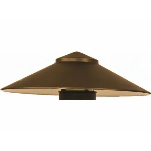 UNIVERSAL LIGHTING SYSTEMS INC US1403BZ Universal 7.5" Brz Alum Path Shade Only