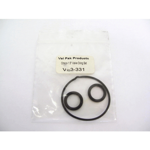 Val-Pak Products V20-331 25/bag 1.5" Ortega Valve Oring Kit Black