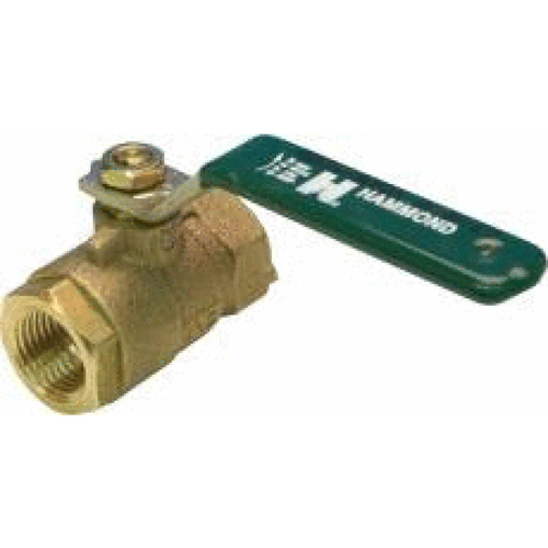 8501 - 1.5" Hammond 1.5" Ball Valve Stand Port