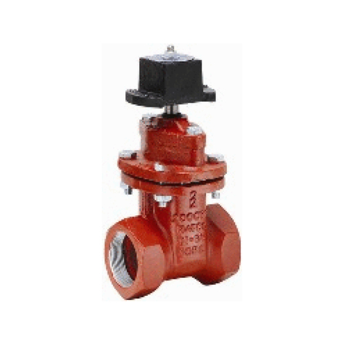 Matco Norca Inc 10RS09N 2.5" Threaded Cast Iron Resilient Wedge Gate Valve