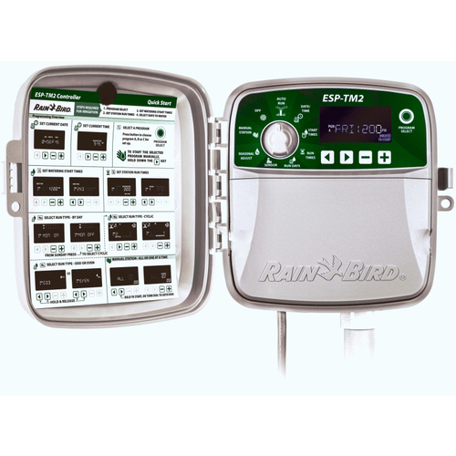 RAIN BIRD F44232 Esp-tm2 12 Station Indoor/outdoor Irrigation Controller 120v