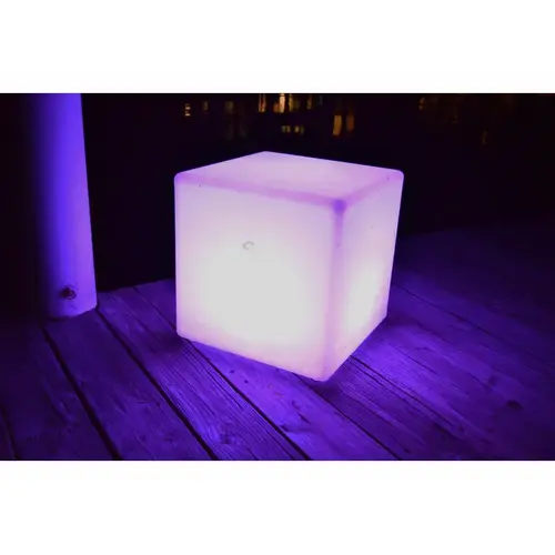 Main Access 131784 Large Block Waterproof Led Cube W/ Remote