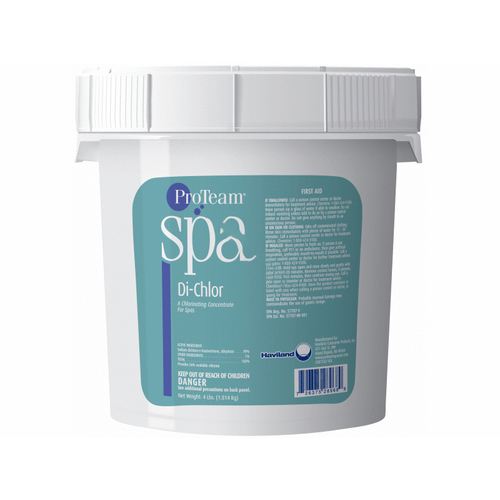 ProTeam C003937-CS77C1 Spa Di-chlor , 4 Lb Pail, 8/case White