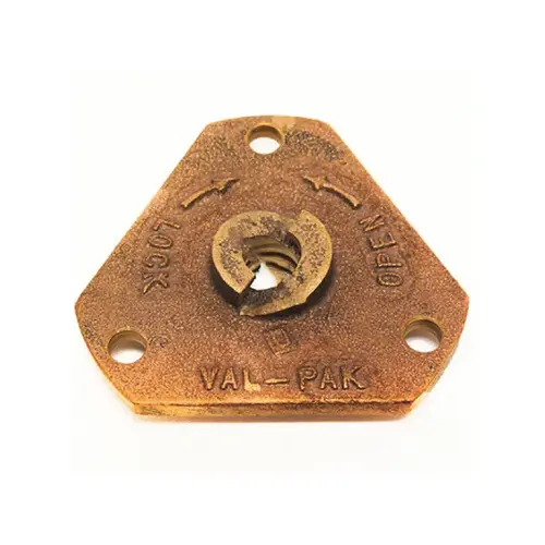 Val-Pak Products V34-153 2" Brass Val Pak Anthony Piston Cap