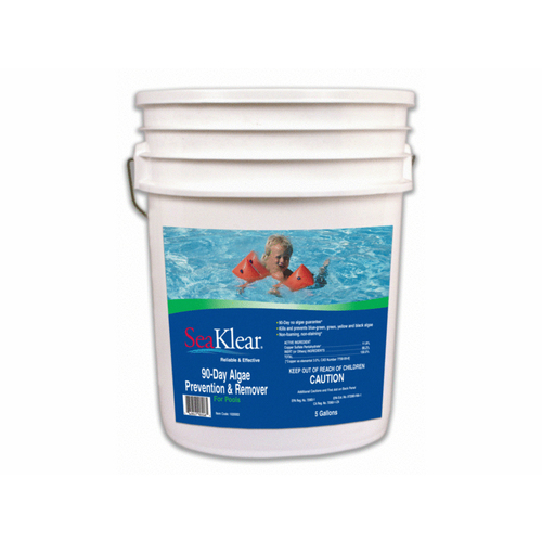 BIOLAB INC 90518SKR 5gal Seaklear 90-day Algae Prevention & Remover Blue