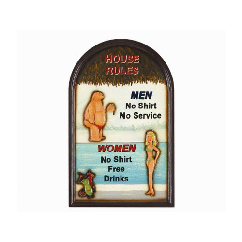 RAM GAMEROOM PRODUCTS ODR638 House Rules