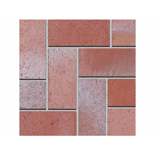 #758  Red Flashed Split Paver