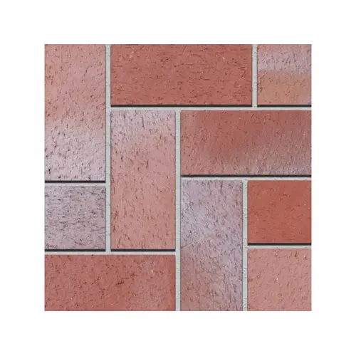 Pacific Clay Brick Products 076302200 #758  Red Flashed Split Paver