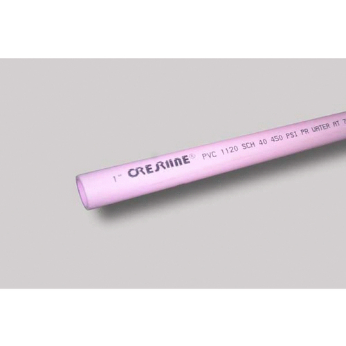 CRESLINE WEST INC 57330 6" Sch40 Sw Purple Pvc Pipe