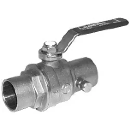 LEGEND VALVE & FITTING 101-515 Legend 1" Ball Valve Sweat Drain Valv