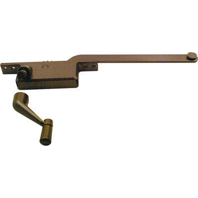 Bronze 6" Left Hand Square Style Casement Window Operator