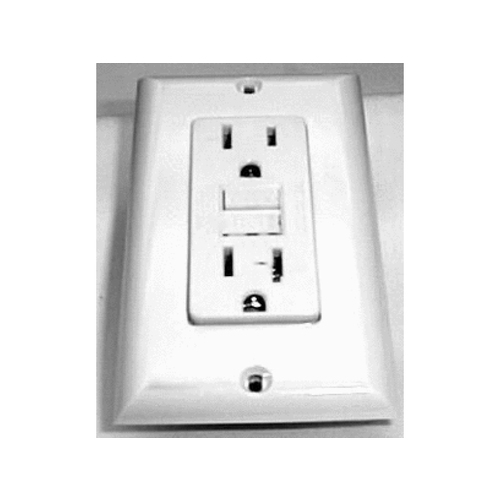 Consolidated Manufacturing GF15AWR 15a White Tamper Resistant Gfci Receptacle