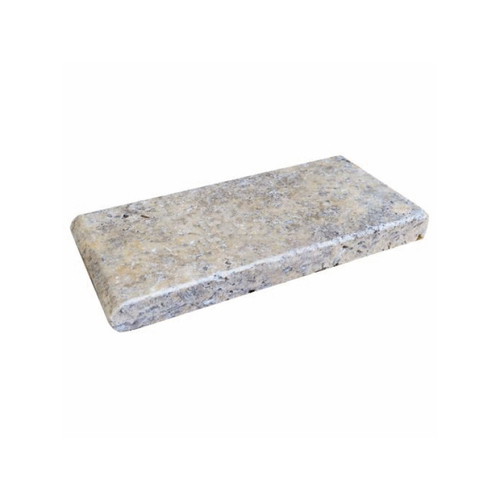 Atlantic Stone Source 2293612PC2 6"x12" 5cm Silver Tumbled Coping