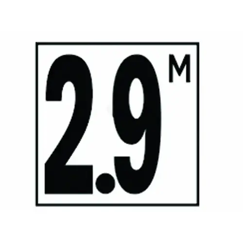 5in Smooth Metric 2.9 M Depth Marker