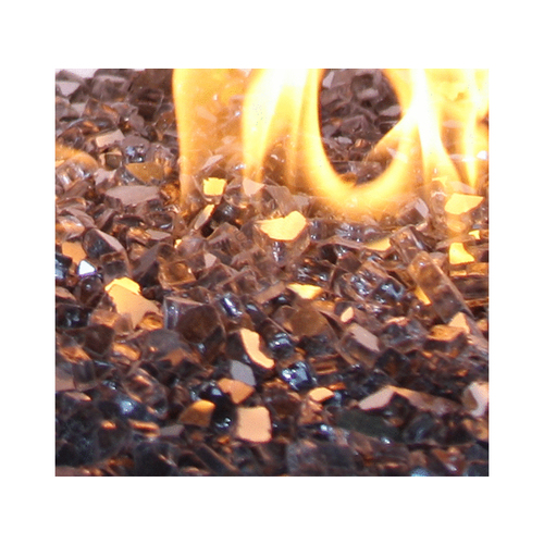 AMERICAN FIREGLASS INC AFF-BRZRF-J 10#  .25" Bronze Reflective Fireglass