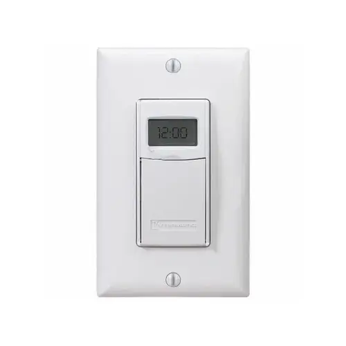 Intermatic EI600WC 15 Amp In-Wall Heavy Duty Astronomic Digital Timer White