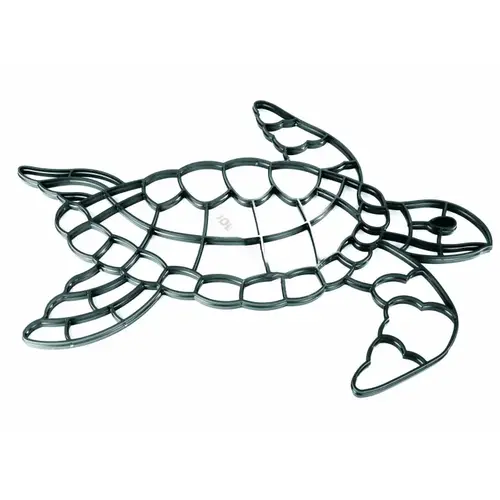 Fillable Friends Dk Gry Small Turtle Stencil Dark Gray
