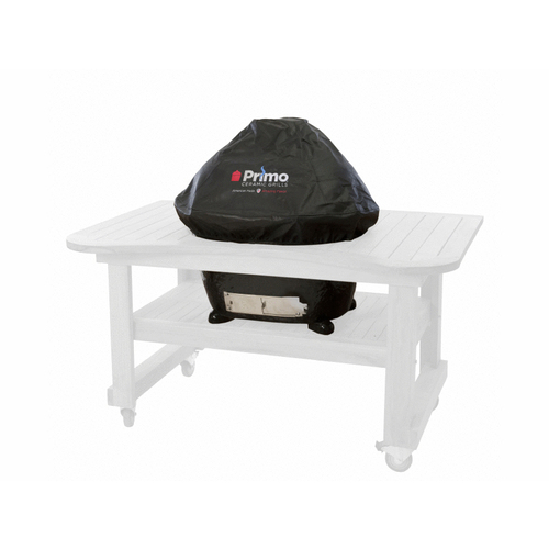 Primo Grills & Smokers PG00416 For Oval 4000 Heavy-duty Grill Cover Black