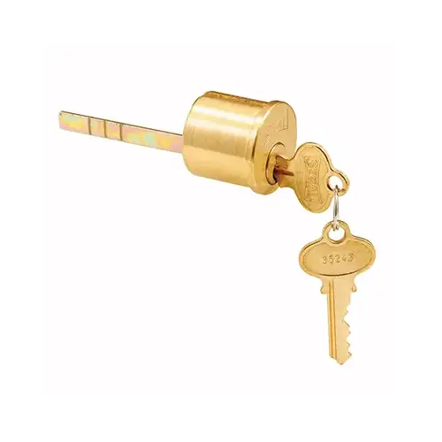 CRL SE70007 Brushed Brass Segal Lock Key Cylinder Finish