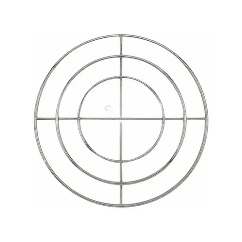 AMERICAN FIREGLASS INC SS-FR-48 48" X 3/4" Double Stainless Steel Fire Pit Ring