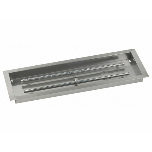 Burner Pan 30"x10" Rect Built In H Burner