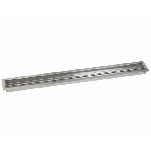 Linear Channel Drop-in Pan 60"x6" Ss T-burner