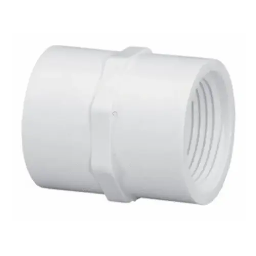 430-010  1"fpt Sch40 Pvc Coupling White