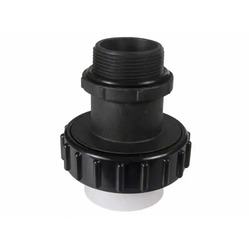 1.5"mptx1.5"s Long Hi-temp Union W/ Oring Black