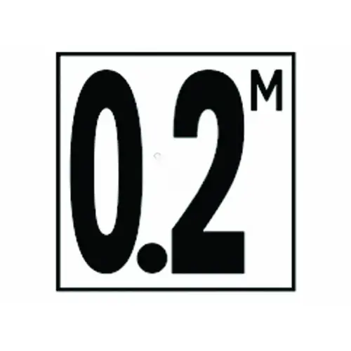 5in Smooth Metric 0.2 M Depth Marker
