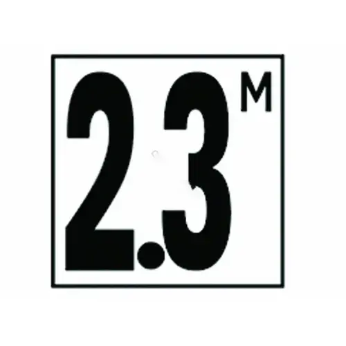 5in Smooth Metric 2.3 M Depth Marker