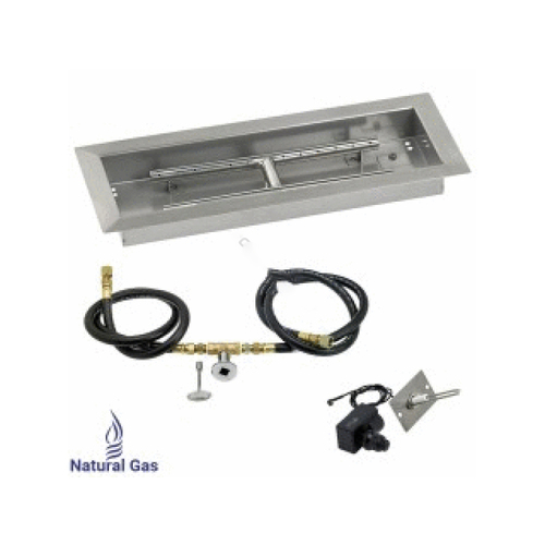 18"x6" Ng Iid Drop-in Burner Pan Kit