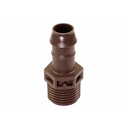 Xffma050 Rain Bird 7mm Barb Drip Ftg Male Adapter .5" Mipt