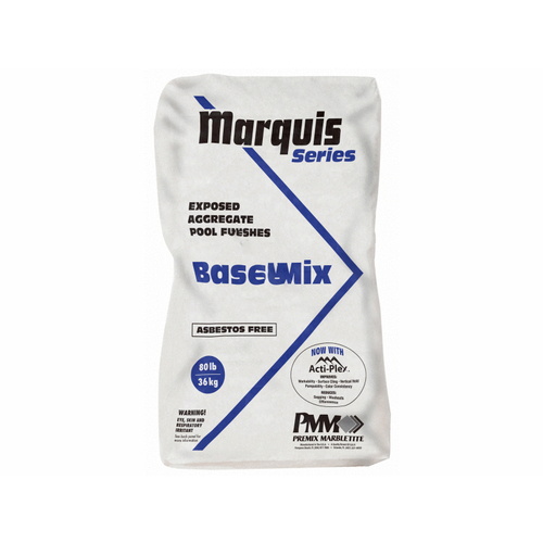 PREMIX-MARBLETITE 050400 Marquis Non-pigmented White Quartz Base Mix 80lb