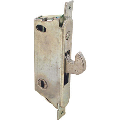 1/2" Wide Round End Face Plate Mortise Lock for Doors- Vertical Keyway