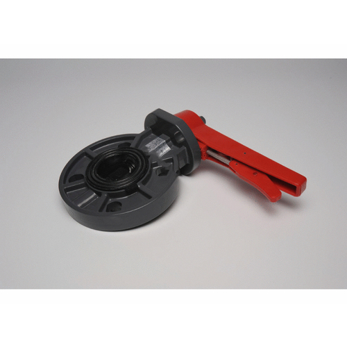 Valve Lever Type Dura Plastics 4"butterfly Gray