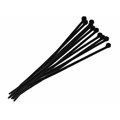 Stens 7.75" Black Zip Tie Plastic