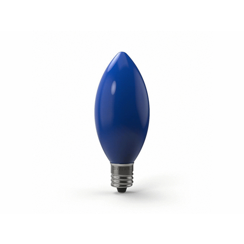 Village Lighting Blue Ceramic Opaque C9 Bulbs