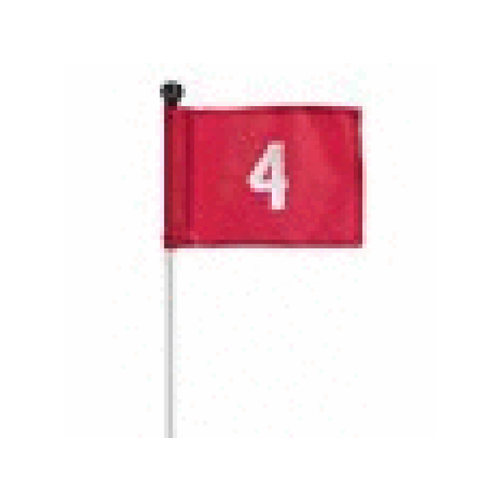 Standard Golf Nylon Flags Red/ White 1-9