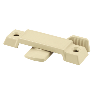 CRL F2783 Tan Sliding Window Lock with 2-1/4" Screw Holes and 1/2" Latch Projection