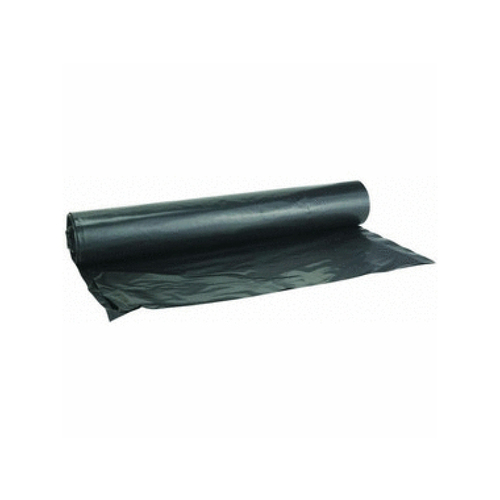 TRM MANUFACTURING 640B Trm Mfg 6mil 40'x100' Black Poly Sheet