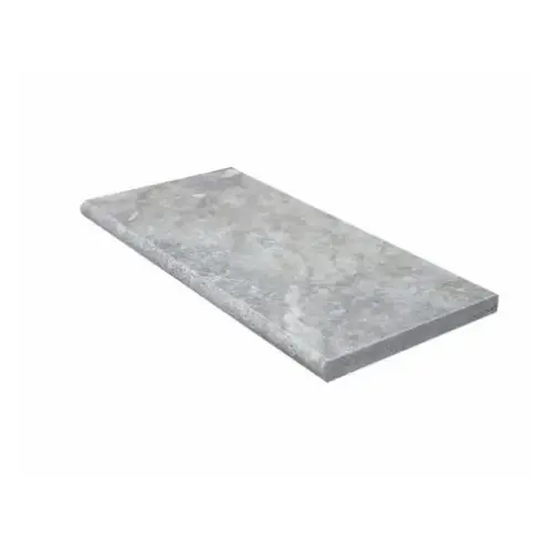 Atlantic Stone Source 22931224PC2 12"x24" 5cm Silver Tumbled Coping