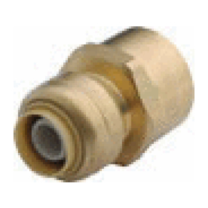 SharkBite U058LF 3/4 in. x 1/2 in. Push-to-Connect Brass Reducer Coupling Fitting
