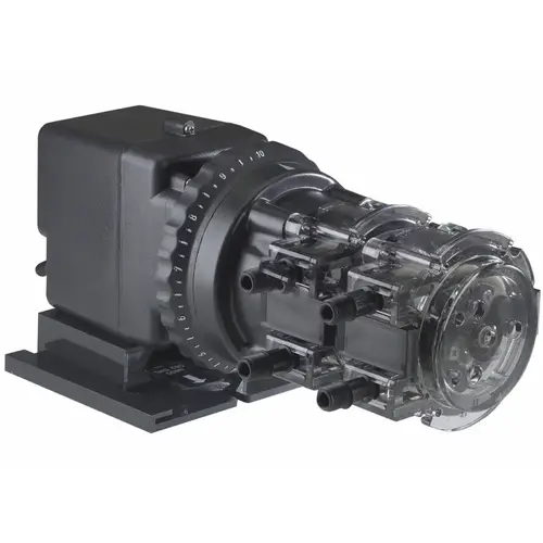 Stenner Pumps 100JL5A1STAA .25" Classic 100 Double Head Adjustable Chemical Injection Pump 25psi 100gpd