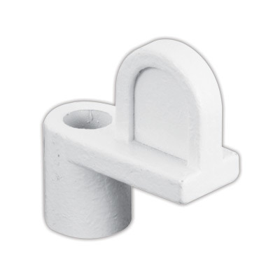 White 1/4" Die Cast Window Screen Clips - Carded