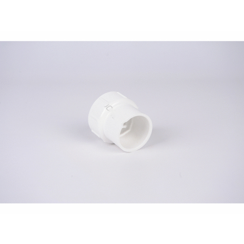 1.5" X 2" White Sch 40 Pvc Reducing Female Adapter Slip X Fipt